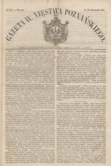 Gazeta W. Xięstwa Poznańskiego. 1848, № 278 (28 listopada)