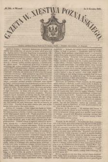 Gazeta W. Xięstwa Poznańskiego. 1848, № 284 (5 grudnia)