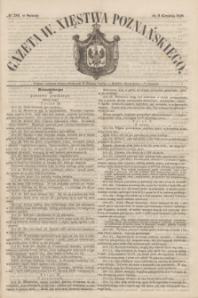 Gazeta W. Xięstwa Poznańskiego. 1848, № 288 (9 grudnia) + dod.