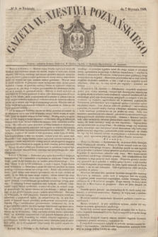Gazeta W. Xięstwa Poznańskiego. 1849, № 5 (7 stycznia)