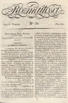 Rozmaitości : pismo dodatkowe do Gazety Lwowskiej. 1829, nr 39