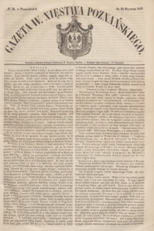Gazeta W. Xięstwa Poznańskiego. 1849, № 18 (22 stycznia)