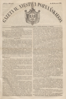 Gazeta W. Xięstwa Poznańskiego. 1849, № 24 (30 stycznia)