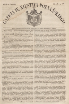 Gazeta W. Xięstwa Poznańskiego. 1849, № 32 (8 lutego)