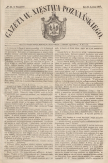 Gazeta W. Xięstwa Poznańskiego. 1849, № 35 (11 lutego)