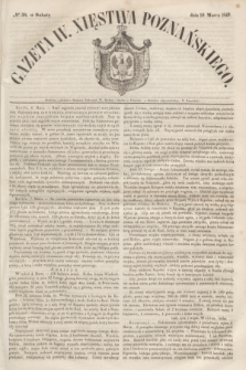 Gazeta W. Xięstwa Poznańskiego. 1849, № 58 (10 marca)