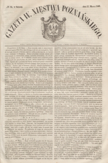 Gazeta W. Xięstwa Poznańskiego. 1849, № 64 (17 marca)