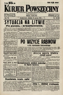 Kurjer Powszechny. 1934, nr 156