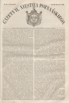 Gazeta W. Xięstwa Poznańskiego. 1849, № 96 (26 kwietnia)