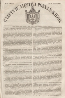 Gazeta W. Xięstwa Poznańskiego. 1849, № 97 (27 kwietnia)