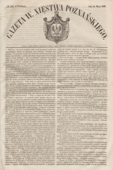 Gazeta W. Xięstwa Poznańskiego. 1849, № 110 (13 maja)