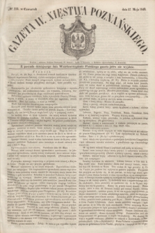 Gazeta W. Xięstwa Poznańskiego. 1849, № 113 (17 maja)