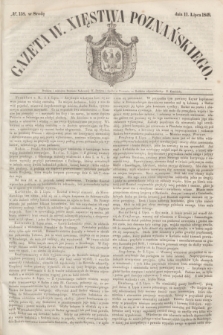 Gazeta W. Xięstwa Poznańskiego. 1849, № 158 (11 lipca)