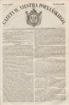 Gazeta W. Xięstwa Poznańskiego. 1849, № 166 (20 lipca)