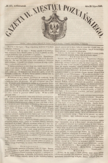 Gazeta W. Xięstwa Poznańskiego. 1849, № 171 (26 lipca)