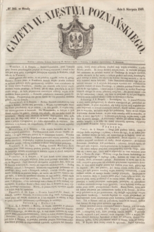 Gazeta W. Xięstwa Poznańskiego. 1849, № 182 (8 sierpnia)