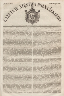 Gazeta W. Xięstwa Poznańskiego. 1849, № 188 (15 sierpnia)