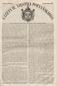 Gazeta W. Xięstwa Poznańskiego. 1849, № 189 (16 sierpnia)