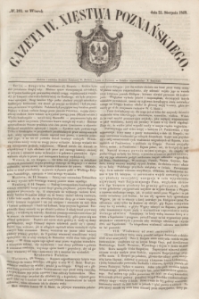 Gazeta W. Xięstwa Poznańskiego. 1849, № 193 (21 sierpnia)