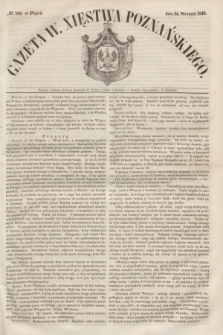 Gazeta W. Xięstwa Poznańskiego. 1849, № 196 (24 sierpnia)