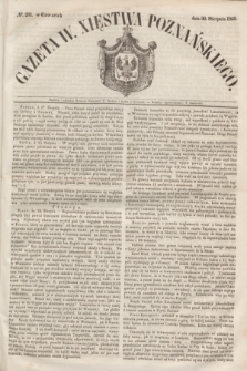 Gazeta W. Xięstwa Poznańskiego. 1849, № 201 (30 sierpnia) + dod.