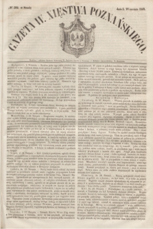 Gazeta W. Xięstwa Poznańskiego. 1849, № 206 (5 września)