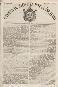 Gazeta W. Xięstwa Poznańskiego. 1849, № 212 (12 września)