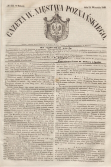 Gazeta W. Xięstwa Poznańskiego. 1849, № 215 (15 września)