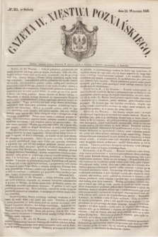 Gazeta W. Xięstwa Poznańskiego. 1849, № 221 (22 września)