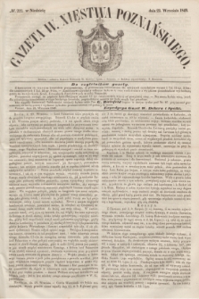 Gazeta W. Xięstwa Poznańskiego. 1849, № 222 (23 września)