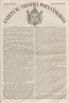 Gazeta W. Xięstwa Poznańskiego. 1849, № 225 (27 września)