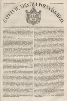 Gazeta W. Xięstwa Poznańskiego. 1849, № 231 (4 października)