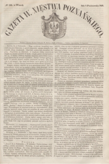 Gazeta W. Xięstwa Poznańskiego. 1849, № 235 (9 października) + dod.