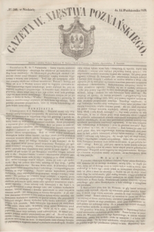 Gazeta W. Xięstwa Poznańskiego. 1849, № 240 (14 października)