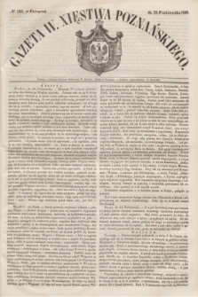 Gazeta W. Xięstwa Poznańskiego. 1849, № 243 (18 października)