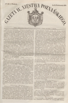 Gazeta W. Xięstwa Poznańskiego. 1849, № 246 (21 października)