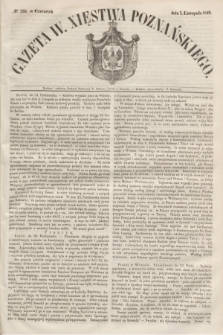 Gazeta W. Xięstwa Poznańskiego. 1849, № 255 (1 listopada)