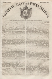 Gazeta W. Xięstwa Poznańskiego. 1849, № 281 (1 grudnia)