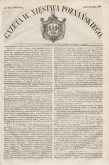 Gazeta W. Xięstwa Poznańskiego. 1849, № 288 (9 grudnia) + dod.