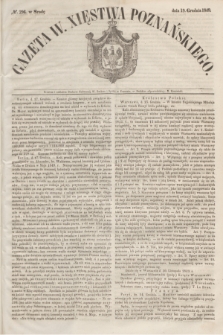 Gazeta W. Xięstwa Poznańskiego. 1849, № 296 (19 grudnia)