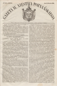 Gazeta W. Xięstwa Poznańskiego. 1849, № 299 (22 grudnia)