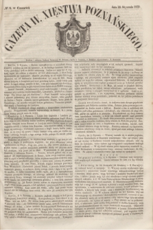 Gazeta W. Xięstwa Poznańskiego. 1850, № 8 (10 stycznia)