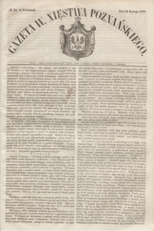 Gazeta W. Xięstwa Poznańskiego. 1850, № 38 (14 lutego)