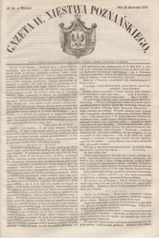 Gazeta W. Xięstwa Poznańskiego. 1850, № 94 (23 kwietnia)
