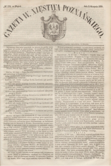 Gazeta W. Xięstwa Poznańskiego. 1850, № 178 (2 sierpnia)