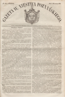 Gazeta W. Xięstwa Poznańskiego. 1850, № 204 (1 września)