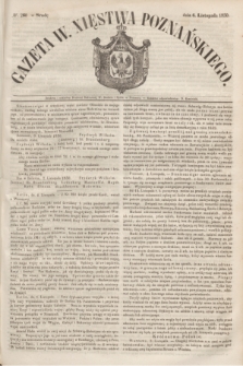 Gazeta W. Xięstwa Poznańskiego. 1850, № 260 (6 listopada)