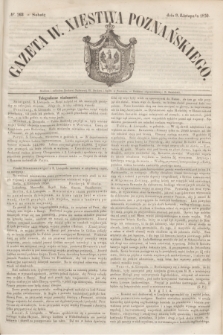 Gazeta W. Xięstwa Poznańskiego. 1850, № 263 (9 listopada)