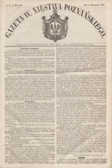 Gazeta W. Xięstwa Poznańskiego. 1853, № 2 (4 stycznia)