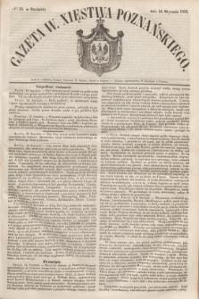 Gazeta W. Xięstwa Poznańskiego. 1853, № 13 (16 stycznia)